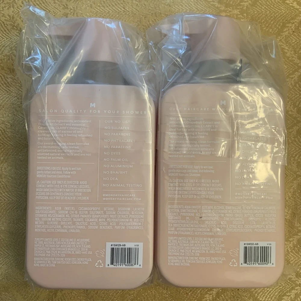 Clarify Shampoo and Conditioner Set 12 oz for Oily Hair Made with Grapefruit Ext